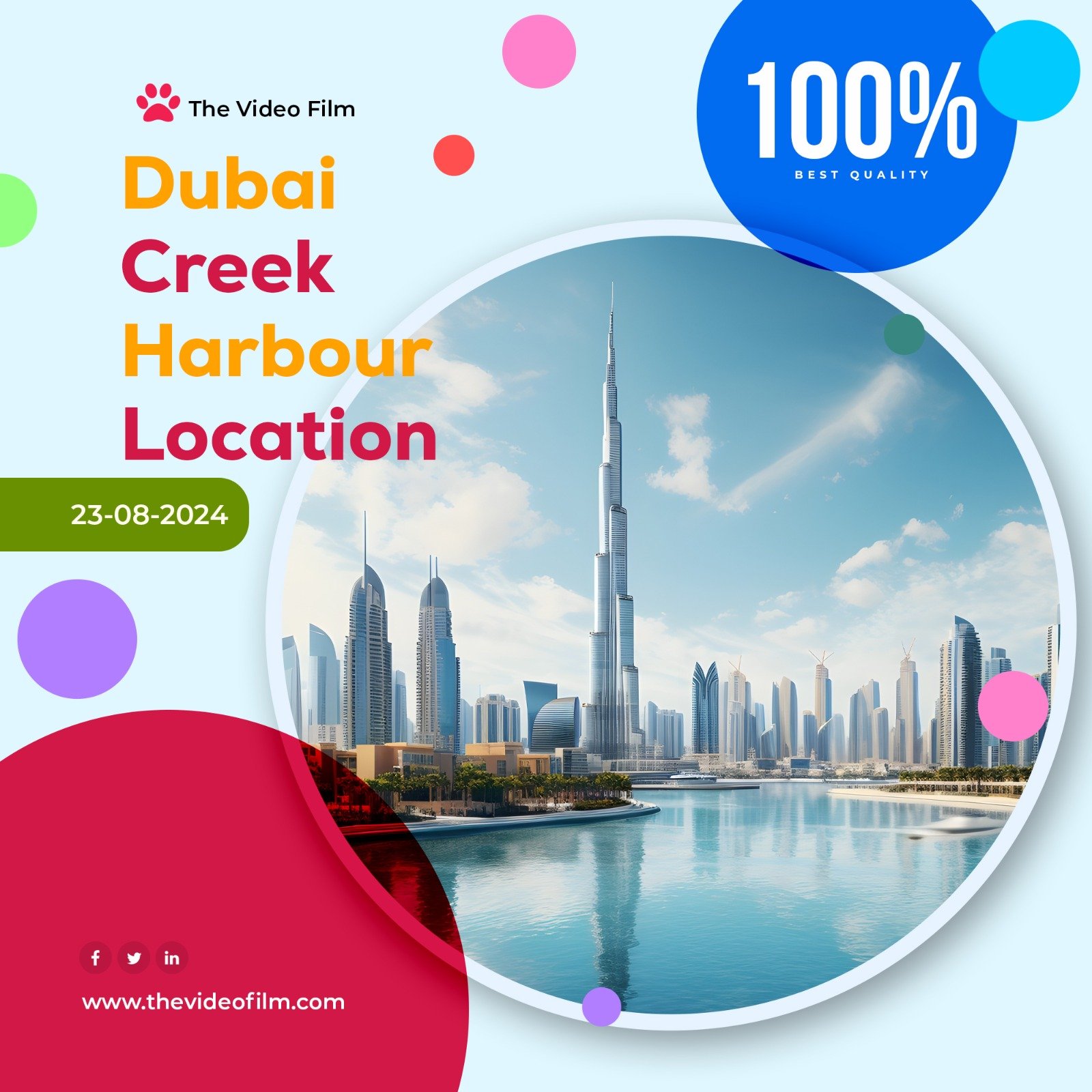 Dubai Creek Harbour Location