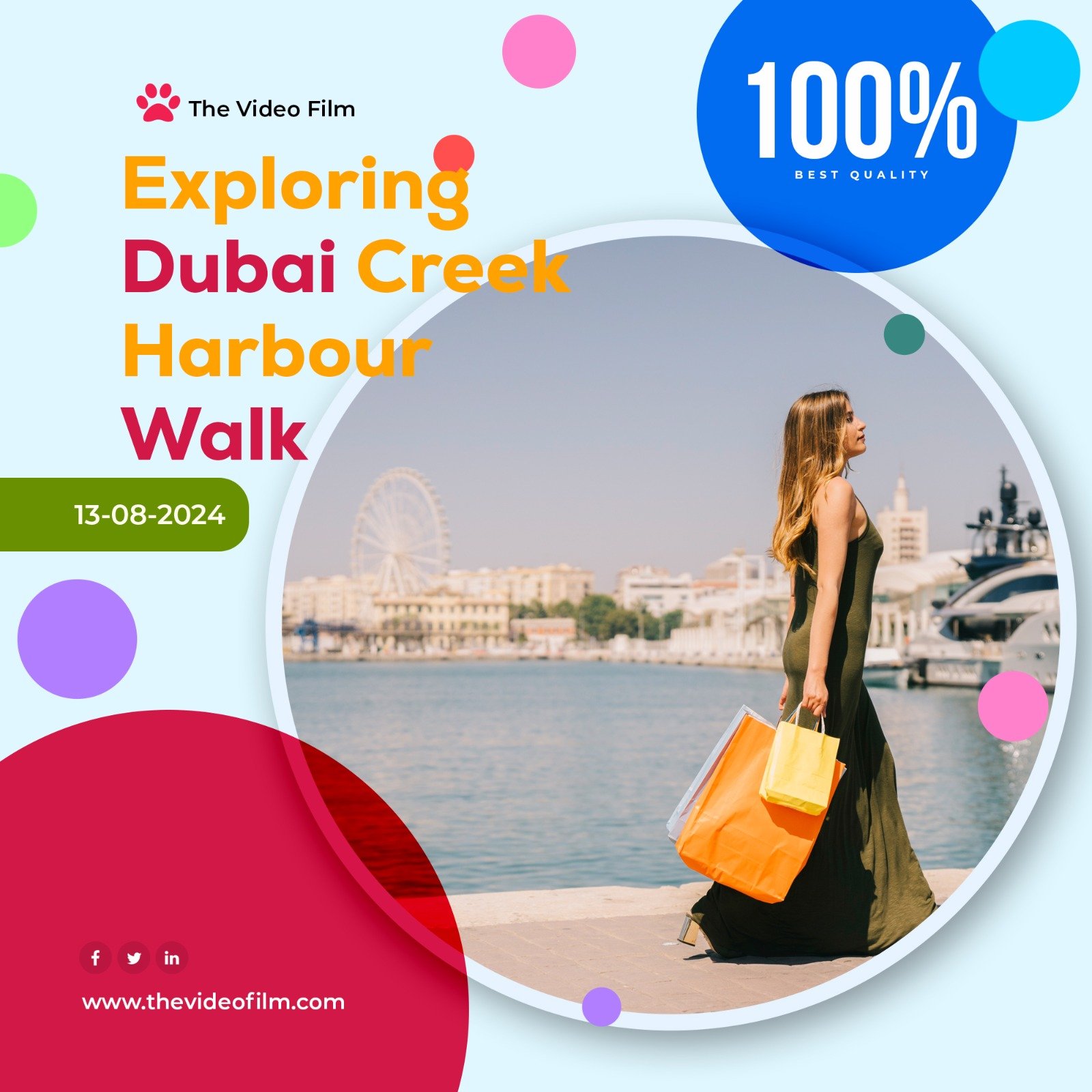 Dubai Creek Harbour Walk