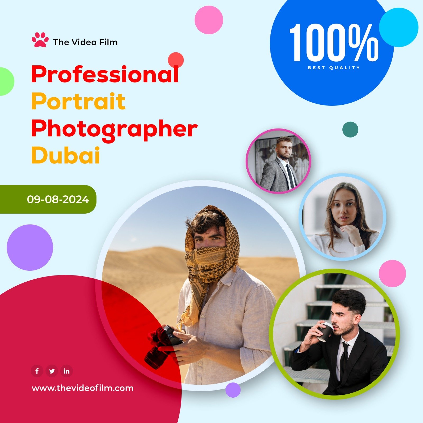 Professional Portrait Photographer Dubai